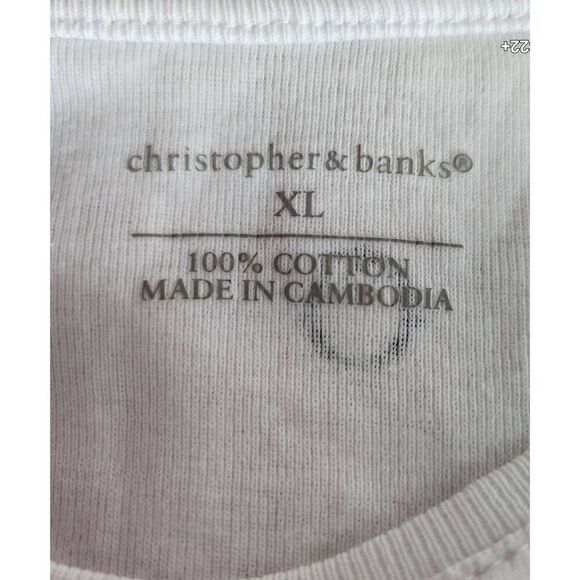 Christopher & Banks winter penguin t shirt - Picture 4 of 7